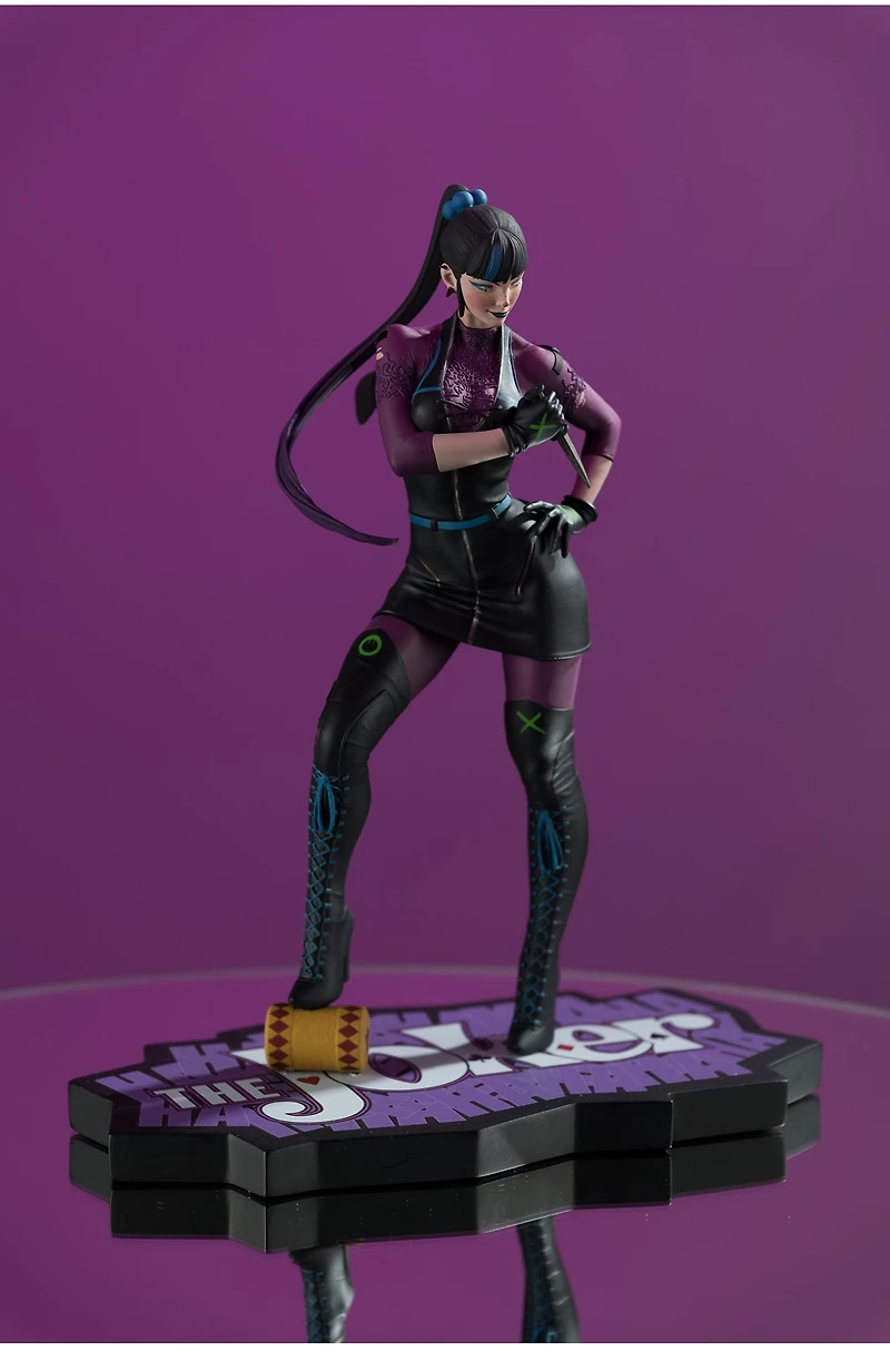 DC Direct Punchline by Stanley "Artgerm" Lau (The Joker Purple Craze) 1:10 Scale Resin Statue 