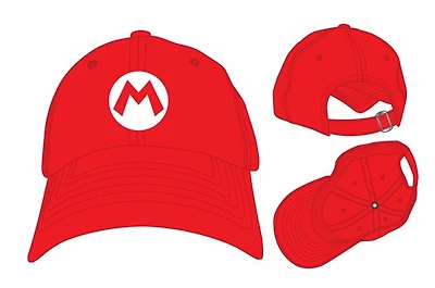 Mario Logo Red Cap 