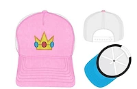 Princess Peach Crown Pink Cap 