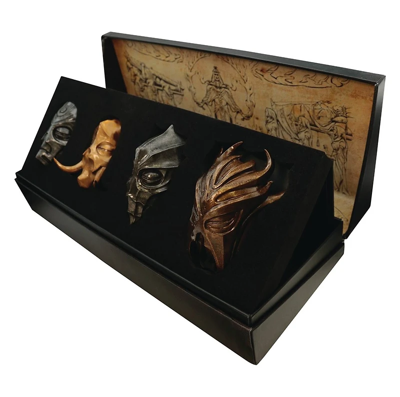 The Elder Scrolls V Skyrim Dragon Priest Masks (Set of 4)