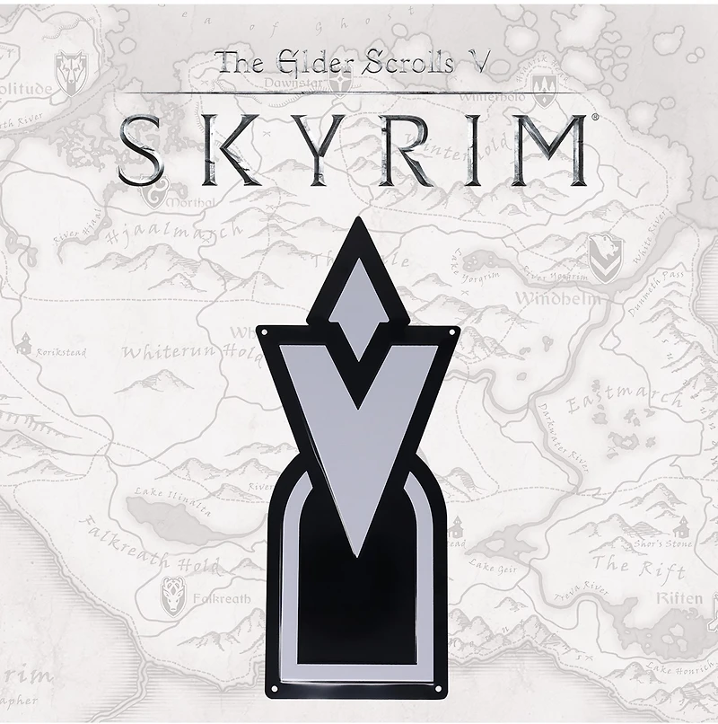 The Elder Scrolls V Skyrim Quest Marker Tin Sign 