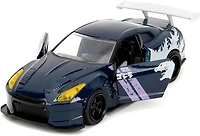 Jada Hollywood Rides 1:32 Scale Die-Cast 2009 Nissan GT-R (R35) Ben Sopra Godzilla – Opening Doors, Rubber Tires