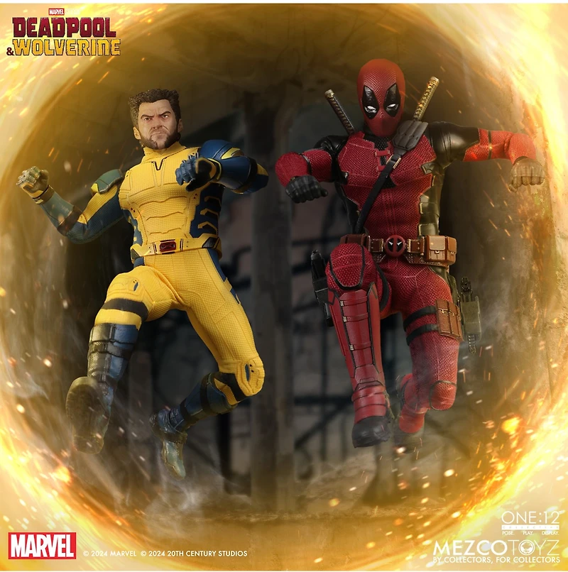 One:12 Collective Deadpool & Wolverine: Wolverine Deluxe Edition Action Figure 