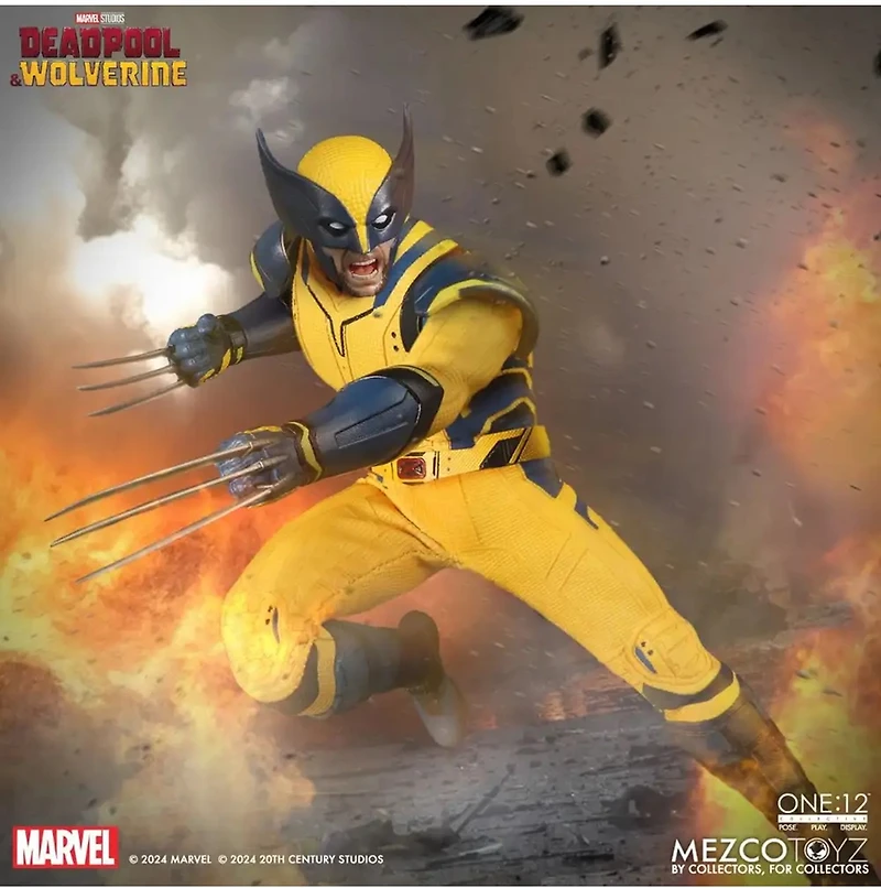 One:12 Collective Deadpool & Wolverine: Wolverine Deluxe Edition Action Figure 