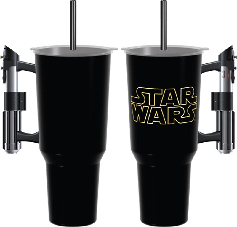 Star Wars Tumbler with Lightsaber Handle 