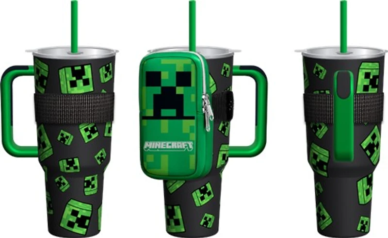 Minecraft Tumbler with Bag 