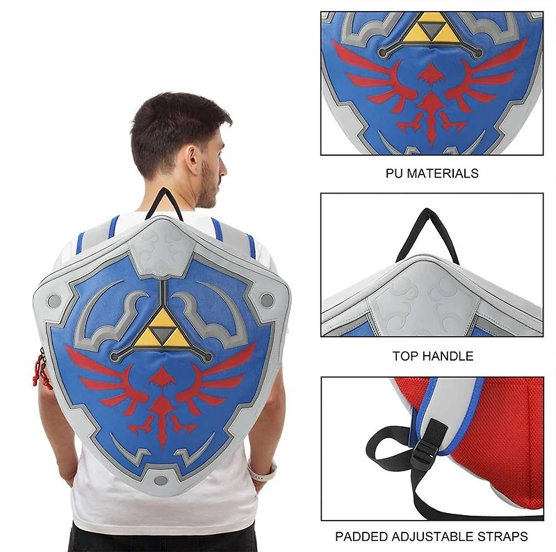 The Legend of Zelda Shield 3D Backpack 