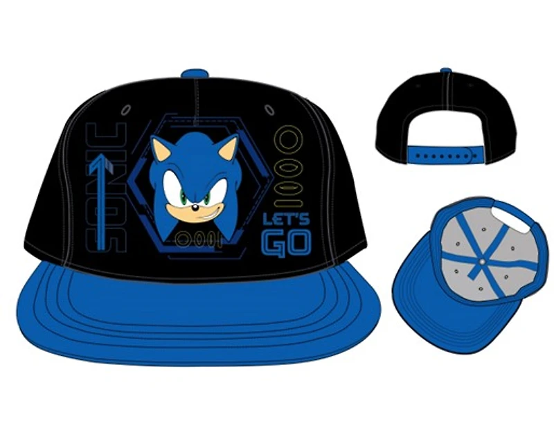 Sonic Blue & Black Kids Hat 