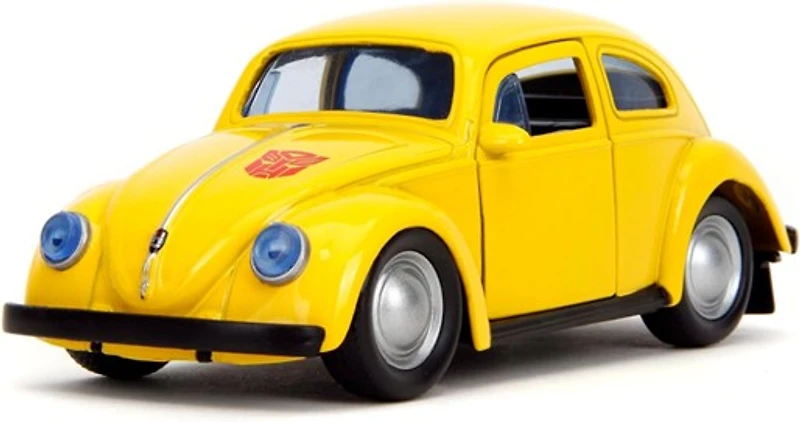 Jada Transformers G1 Bumblebee Volkswagen Beetle Die-Cast Vehicle Replica