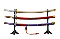 One Piece Roronoa Zoro Three Sword Style Set (Wado Ichimonji,Sandai Kitetsu,Enma), Tamashii Nations  