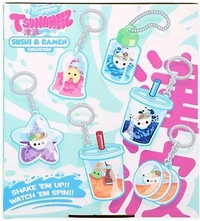 Tsunameez Sushi & Ramen Water Keychain Figure Blind  – One Variation Chosen at Random