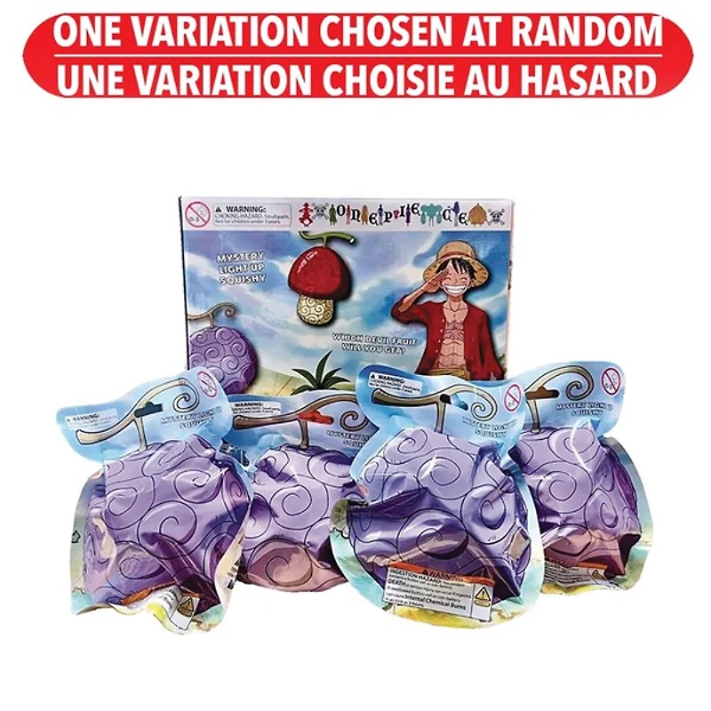 One Piece Light Up Stress Ball Blind Bag – One Variation Chosen at Random