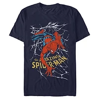 Spider-Man Web Navy T-Shirt