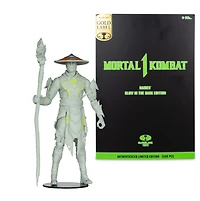 Mortal Kombat Raiden Glow In The Dark Edition Gold Label 7-Inch Action Figure 