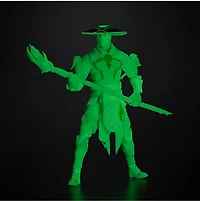Mortal Kombat Raiden Glow In The Dark Edition Gold Label 7-Inch Action Figure 