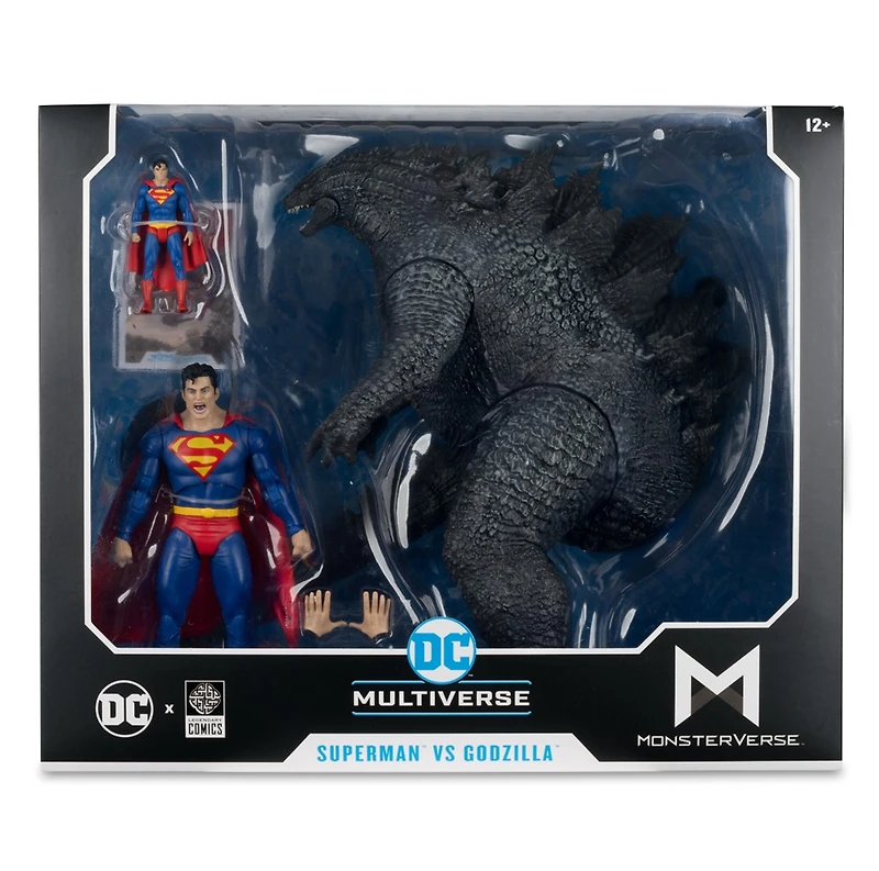 DC Multiverse Superman vs. Godzilla (Justice League vs. Godzilla vs. Kong) 2 Pack 
