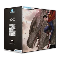 DC Multiverse Superman vs. Godzilla (Justice League vs. Godzilla vs. Kong) 2 Pack 
