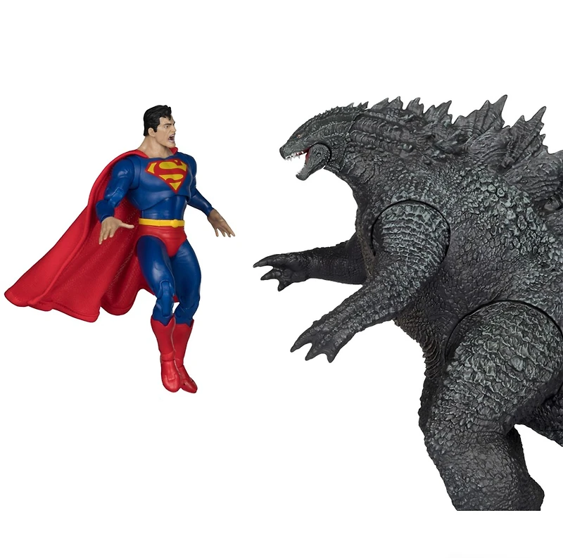 DC Multiverse Superman vs. Godzilla (Justice League vs. Godzilla vs. Kong) 2 Pack 