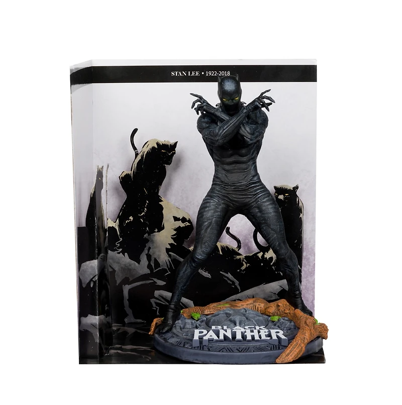 Marvel Black Panther 1:10th Scale Collectible with Scene (Marvel Knights #4) 