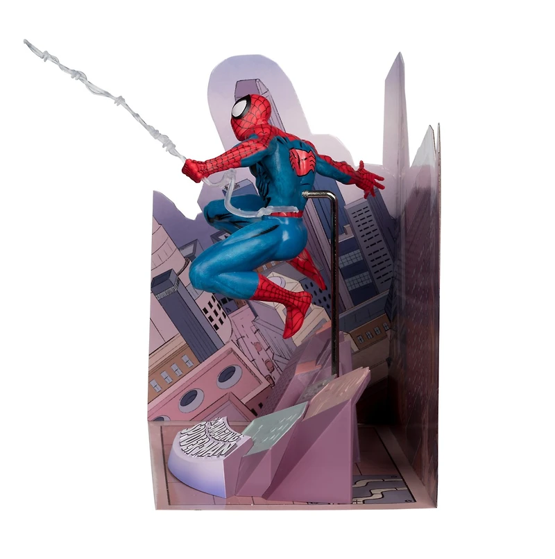 Marvel Spider-Man 1:10th Scale Collectible with Scene (The Amazing Spider-Man #1) 