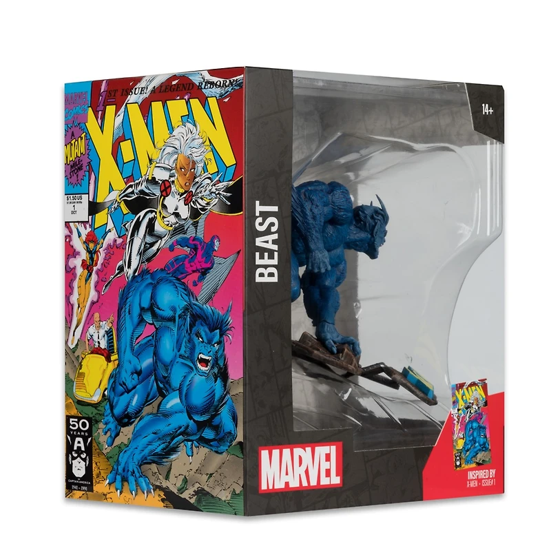 Marvel Beast 1:10th Scale Collectible with Scene (X-Men #1)