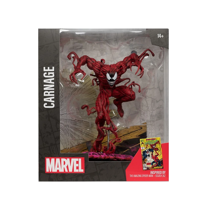 Marvel Carnage 1:10th Scale Collectible with Scene (The Amazing Spider-Man #362) 