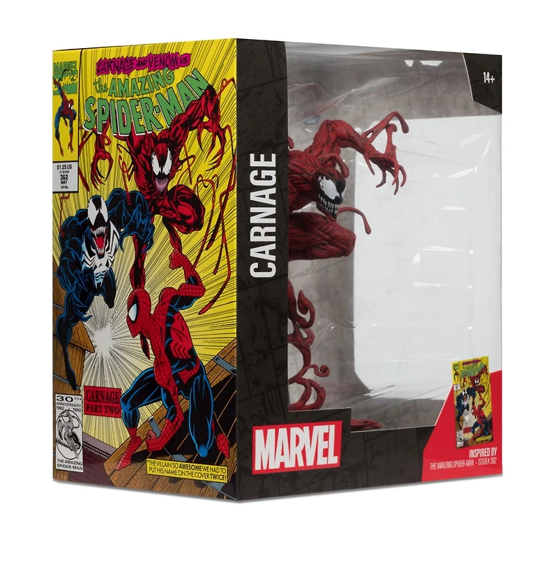 Marvel Carnage 1:10th Scale Collectible with Scene (The Amazing Spider-Man #362) 