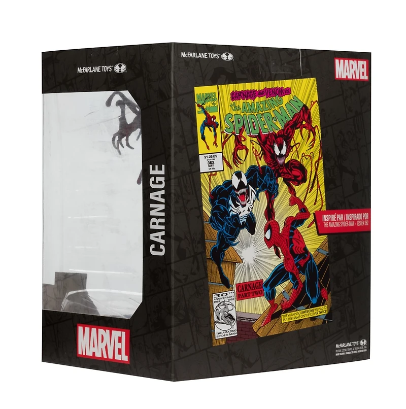 Marvel Carnage 1:10th Scale Collectible with Scene (The Amazing Spider-Man #362) 