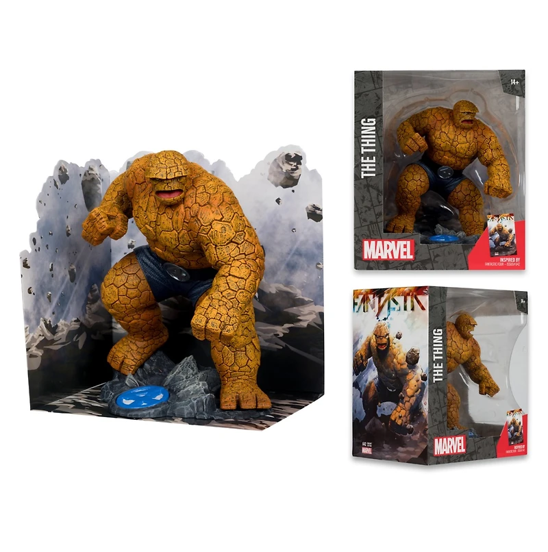 Marvel The Thing 1:10th Scale Collectible with Scene (Fantastic Four #642) 