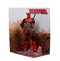 Marvel Deadpool 1:6th Scale Collectible with Scene & Comic (Deadpool #1) 