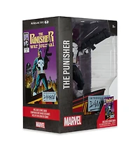 Marvel The Punisher 1:6th Scale Collectible with Scene & Comic (The Punisher War Journal #8) 