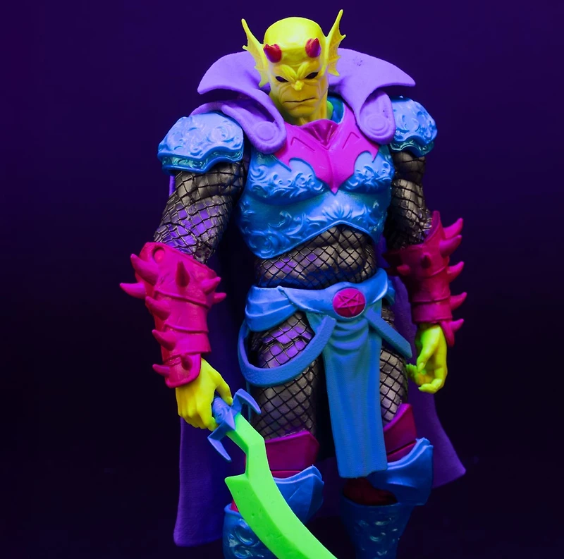 DC Multiverse The Demon (Demon Knights) Black Light Edition Gold Label 7-Inch Action Figure 