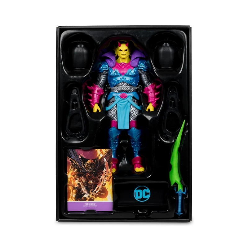 DC Multiverse The Demon (Demon Knights) Black Light Edition Gold Label 7-Inch Action Figure 