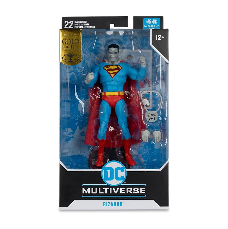 DC Multiverse Bizzaro (DC Classic) Gold Label 7-Inch Action Figure 