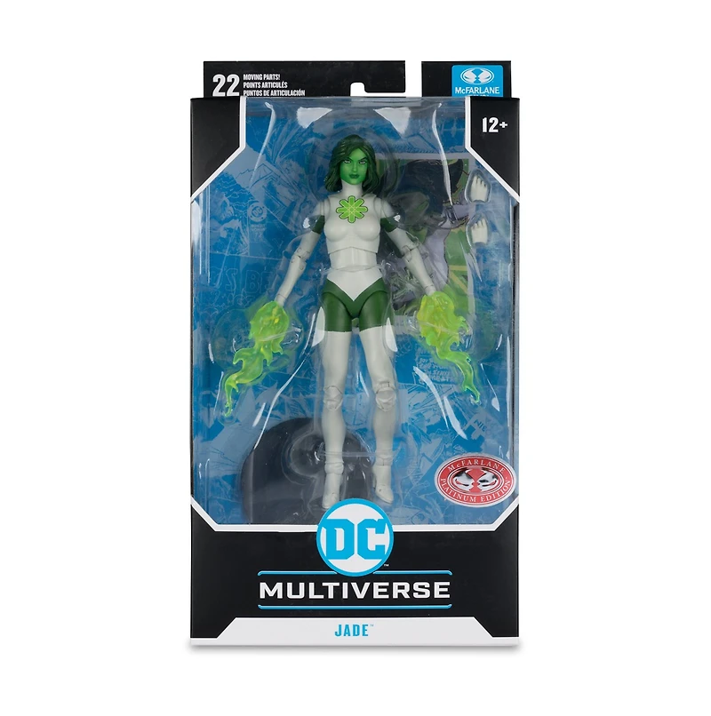 DC Multiverse Jade (Green Lantern Corps) 7-Inch Action Figure (Red Platinum Edition) 