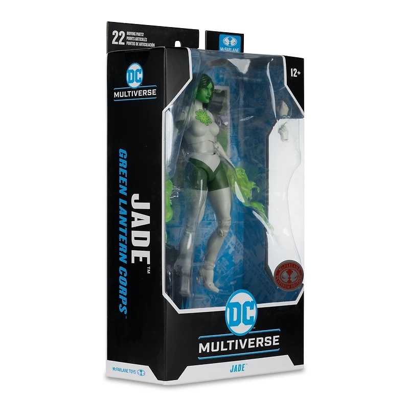 DC Multiverse Jade (Green Lantern Corps) 7-Inch Action Figure (Red Platinum Edition) 