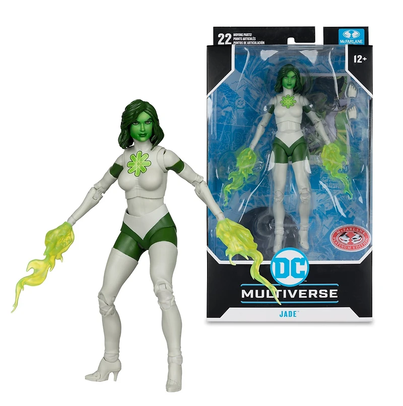 DC Multiverse Jade (Green Lantern Corps) 7-Inch Action Figure (Red Platinum Edition) 