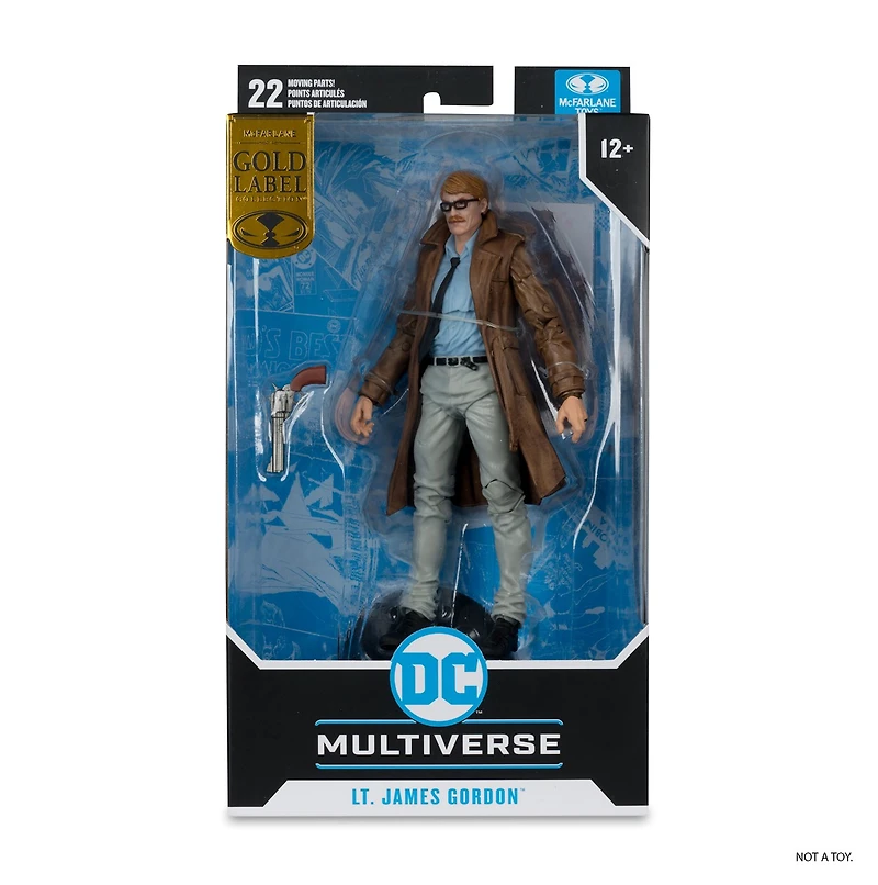 DC Multiverse Lt. James Gordon (Batman: Year One Part 4) Gold Label 7-Inch Action Figure 