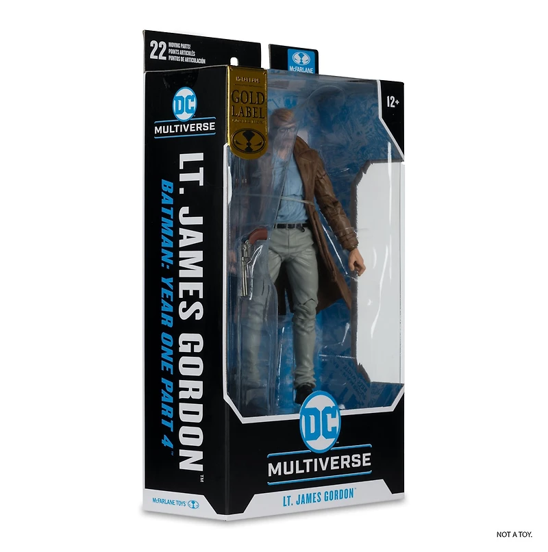 DC Multiverse Lt. James Gordon (Batman: Year One Part 4) Gold Label 7-Inch Action Figure 
