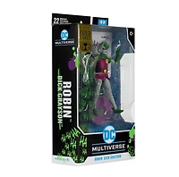 DC Multiverse Robin (Dick Grayson) Jokerized Gold Label 7-Inch Action Figure 