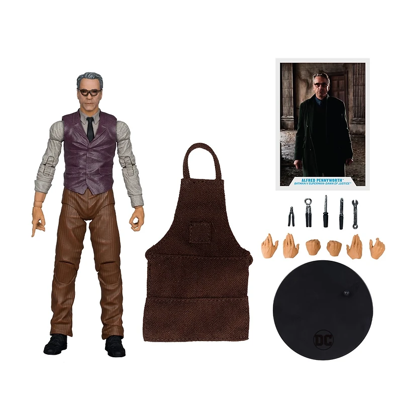 DC Multiverse Alfred Pennyworth (Batman v Superman: Dawn of Justice) 7-Inch Action Figure  