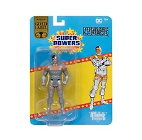 DC Super Powers Cyborg 4.5-Inch Action Figure Gold Label  