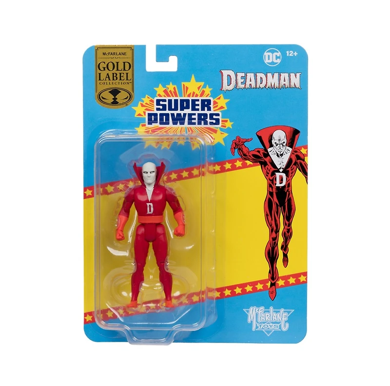 DC Super Powers Deadman 4.5-Inch Action Figure Gold Label 