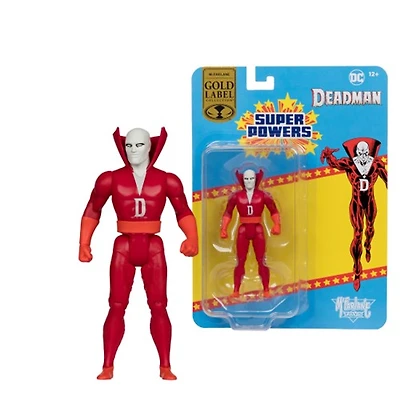 DC Super Powers Deadman 4.5-Inch Action Figure Gold Label 
