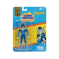 DC Super Powers Nightwing 4.5-Inch Action Figure Gold Label 