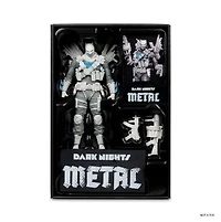 DC Multiverse The Grim Knight (Dark Nights Metal) Black & White Accent Edition Gold Label 7-Inch Action Figure