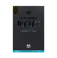 DC Multiverse The Grim Knight (Dark Nights Metal) Black & White Accent Edition Gold Label 7-Inch Action Figure