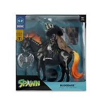 Bloodaxe with Horse (Spawn: The Dark Ages) Gold Label 7-Inch Action Figure 2 pack with McFarlane Toys Digital Collectible