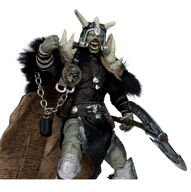 Bloodaxe with Horse (Spawn: The Dark Ages) Gold Label 7-Inch Action Figure 2 pack with McFarlane Toys Digital Collectible