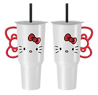 Hello Kitty Face with Bow Tumbler 
